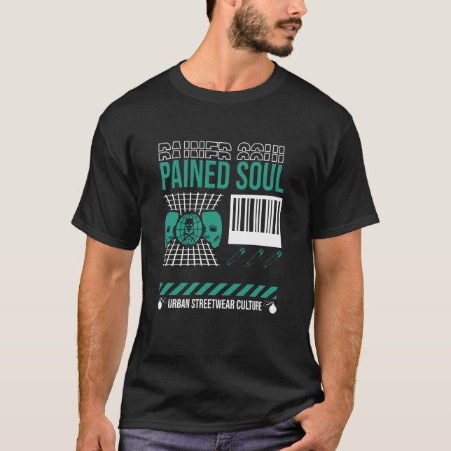 Camiseta Calle Urbana Soul Pained (Anverso)