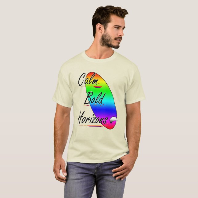 Camiseta Calle y audaz horizonte (Anverso completo)