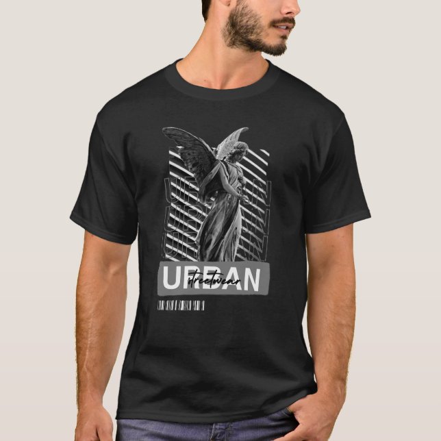 Camiseta callejera urbana — Donde se reúne el puls (Anverso)
