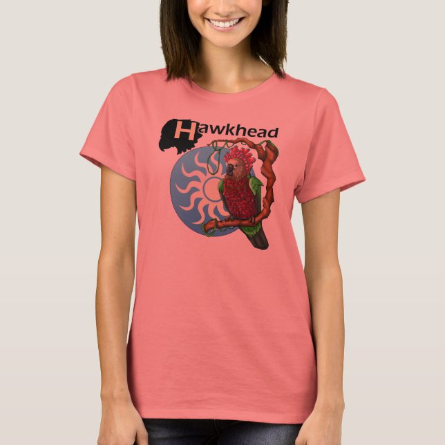 Camiseta Callejón de lomo de halcón (Anverso)