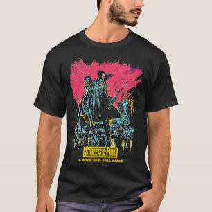 Camiseta Calles de fuego afligidas