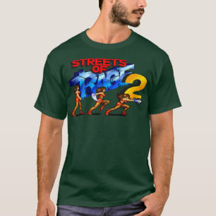 Camiseta Calles de fuego de rabia 2 Videojuegos Pixel Art