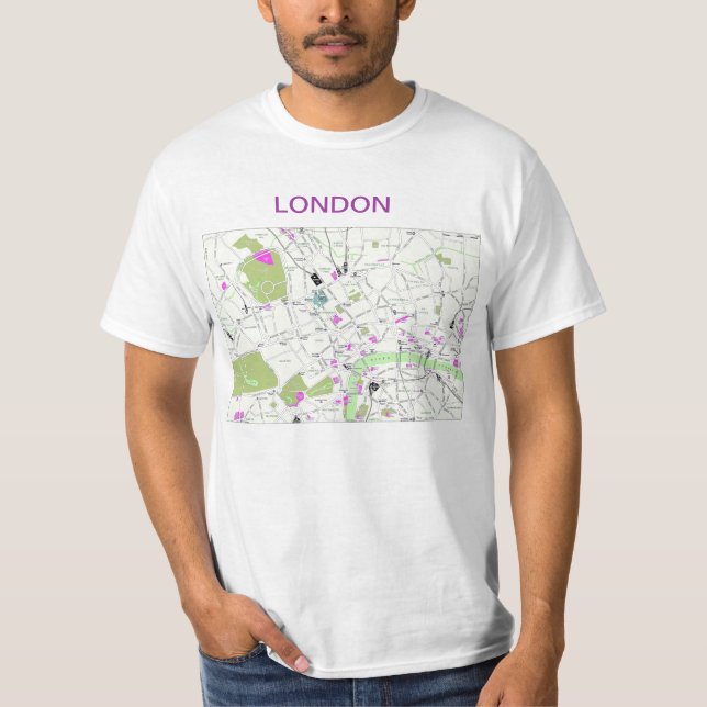 Camiseta Calles de Londres (Anverso)