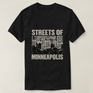 Camiseta Calles de Minneapolis Arte de Protesta