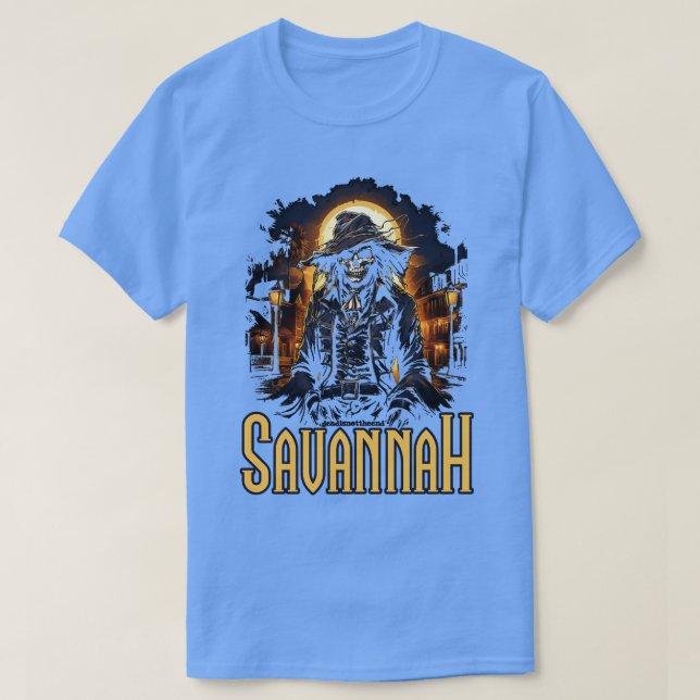 Camiseta Calles de Savannah (Diseño del anverso)