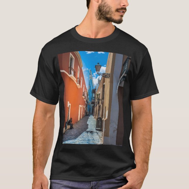 Camiseta Calles Del Viejo San Juan (Anverso)