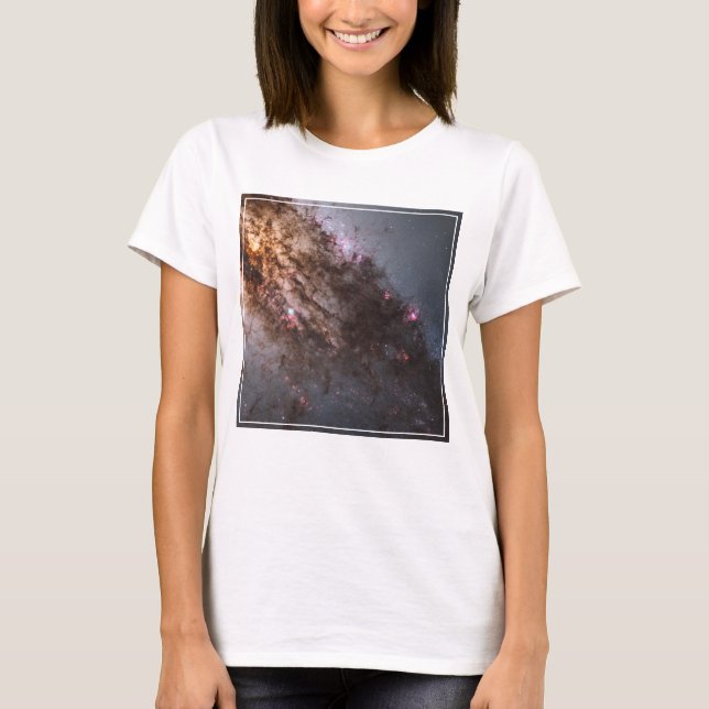 Camiseta Calles Oscuras De Polvo Crisscross Centaurus A Gal (Anverso)