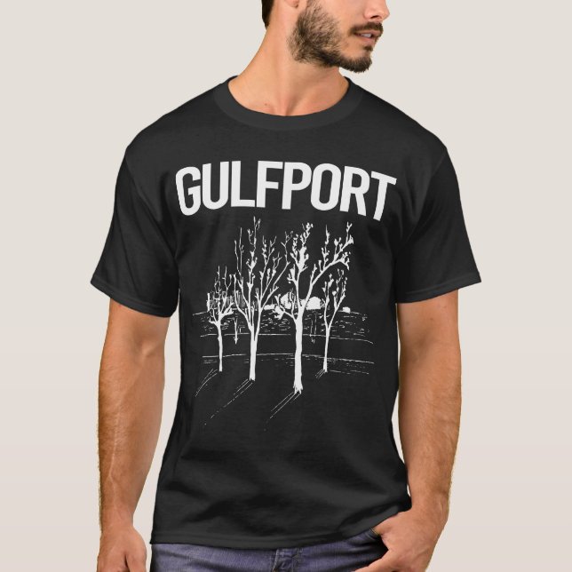 Camiseta Calles Trees Gulfport (Anverso)