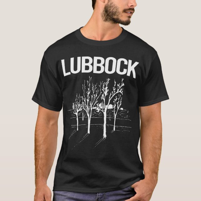 Camiseta Calles Trees Lubbock (Anverso)
