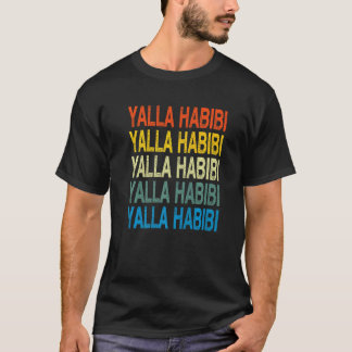 Camiseta Calligrafía árabe de Yalla Habibi