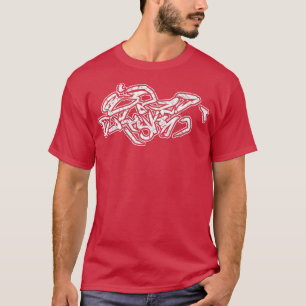 Camiseta Calligrafía de motocicleta Super Duke R 1290 Viñet