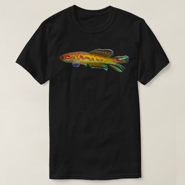 Camiseta Callopanchax occidentalis killifish (Diseño del anverso)