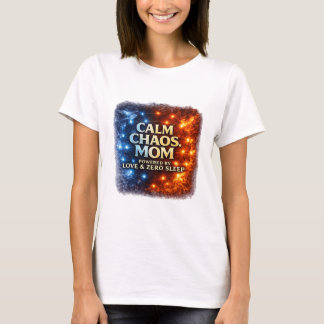 Camiseta Calma Caos Mamá, Camiseta Divertida Vida 