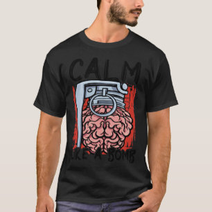 Camiseta Calma Como Una Bomba El Mes De Concienciación Sobr