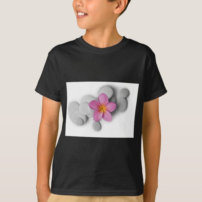 Camiseta Calma del Frangipani (Anverso)