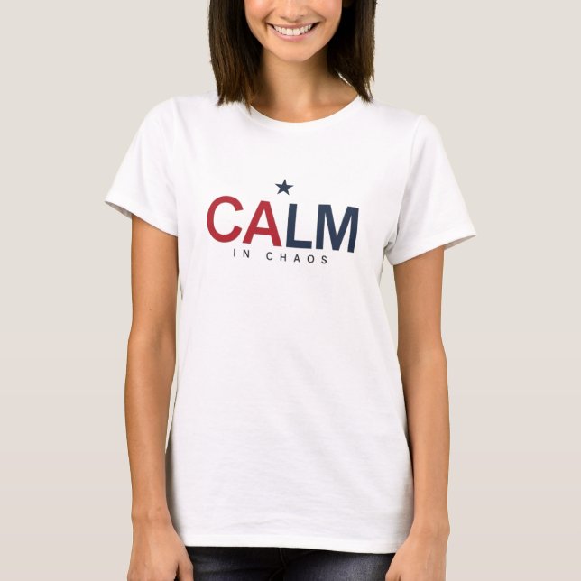 Camiseta Calma en el Caos (Anverso)