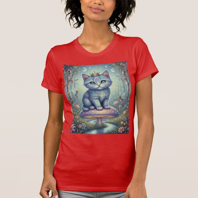 Camiseta Calma Mística en Flor (Anverso)