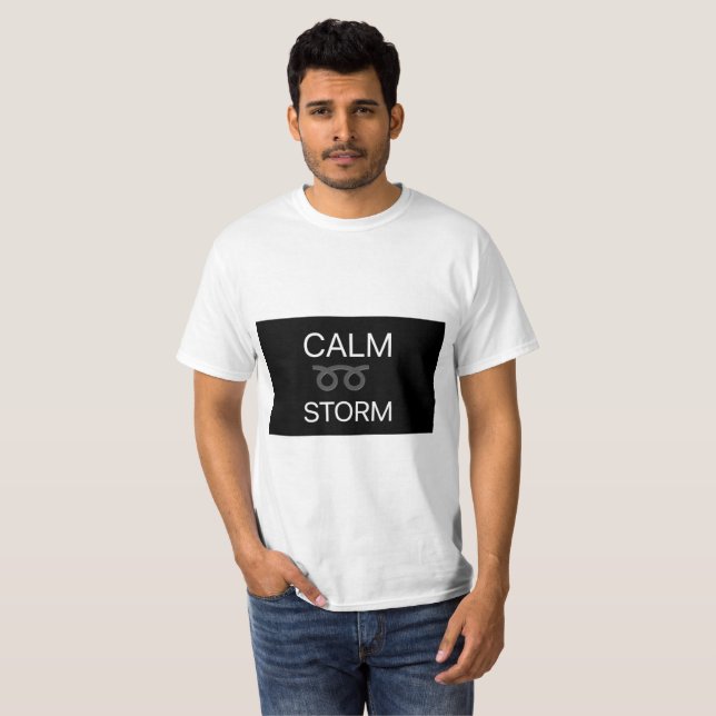 Camiseta Calma sobre la tormenta Tee (Anverso completo)