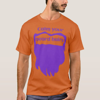 Camiseta Calma tu oso Purple Classic TShirt