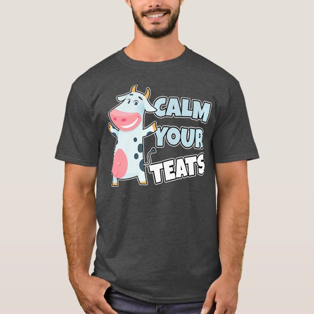 Camiseta CALMA TUS TEATROS - GRANJERO GRANDE Premium (Anverso)