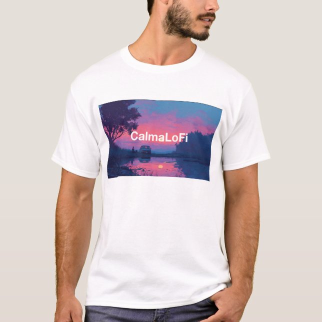 Camiseta CalmaLoFi T shirt  (Anverso)
