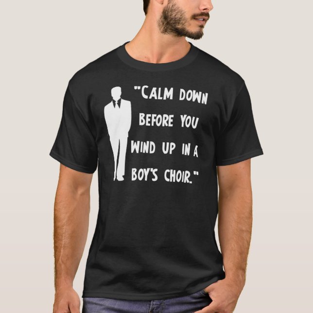 Camiseta Calme abajo (Anverso)