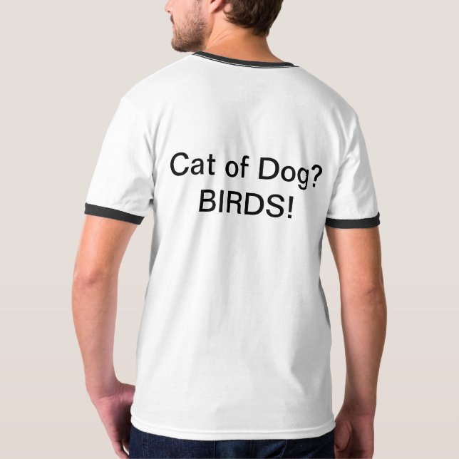 Camiseta Calopsita Estampa Rosa (Reverso)