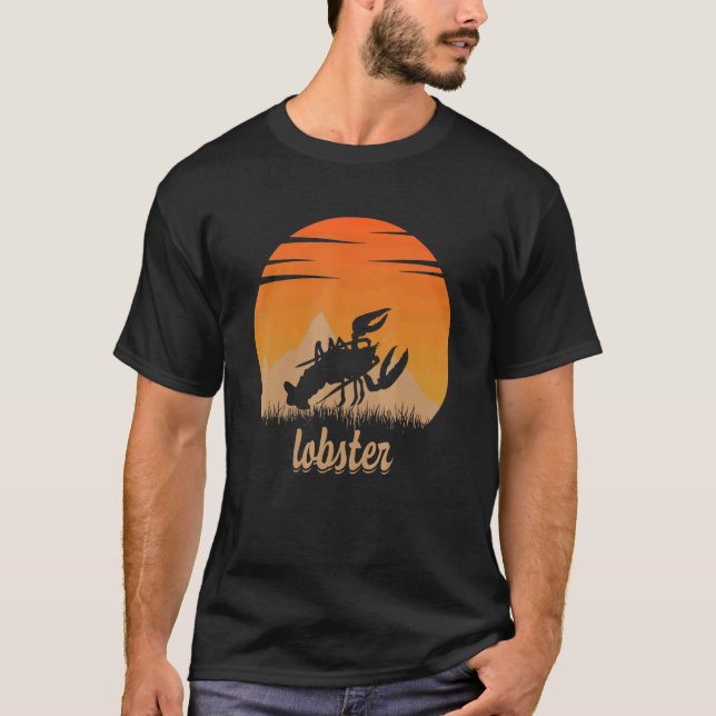 Camiseta Calor De Los Animales De Lóster En La Montaña De L (Anverso)