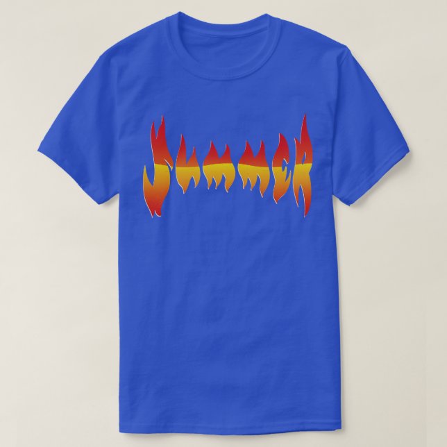 Camiseta Calor de verano (Diseño del anverso)