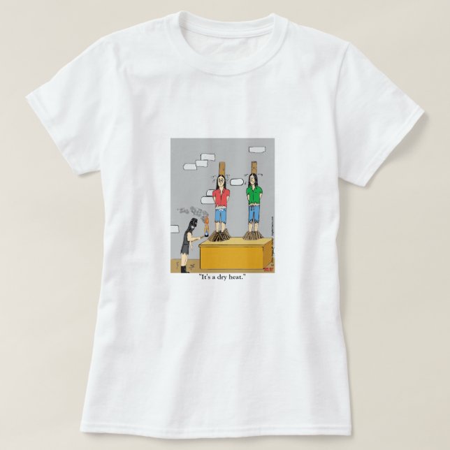 Camiseta "Calor seco" (Diseño del anverso)