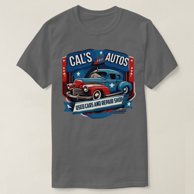 Camiseta Cals Auto (Diseño del anverso)