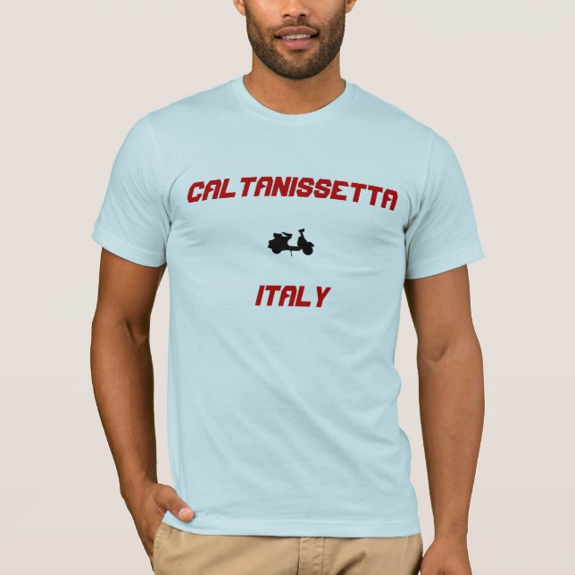 Camiseta Caltanissetta, Italia Scooter (Anverso)