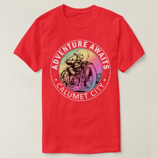 Camiseta Calumet City Illinois EE.UU. (Diseño del anverso)