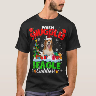 Camiseta Calurosas Huevas Beagle Cudelas Xmas Árbol Plantad