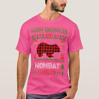 Camiseta Calurosas Huevas Y Wombat Cordones Fea Wombat Chri
