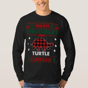 Camiseta Calurosas nuggles Turtle Lover Regalos Xmas Fea Na