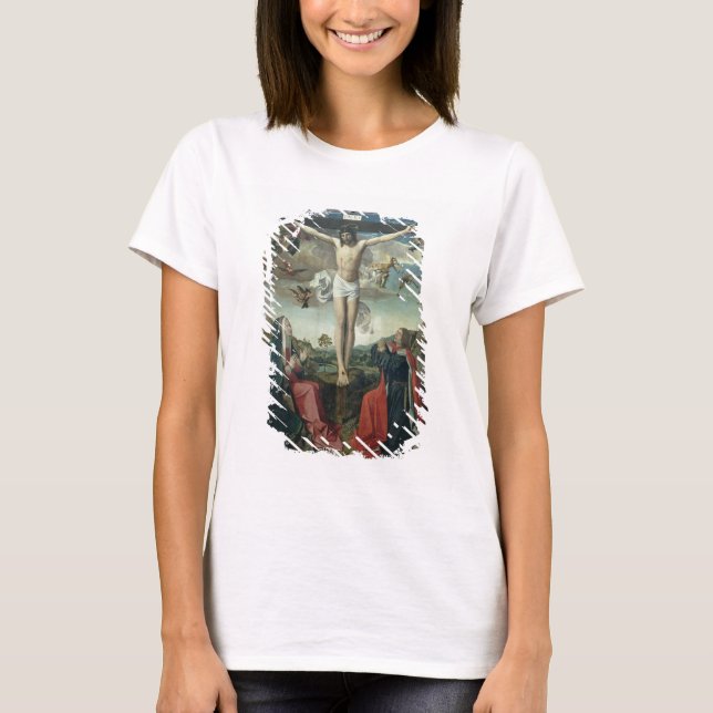 Camiseta Calvario (aceite en el panel) 2 (Anverso)