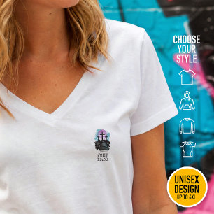Camiseta Calvario Gólgota está terminado Cristiano moderno
