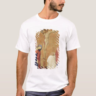 Camiseta Calvary con un monje cartujo, 1389-95