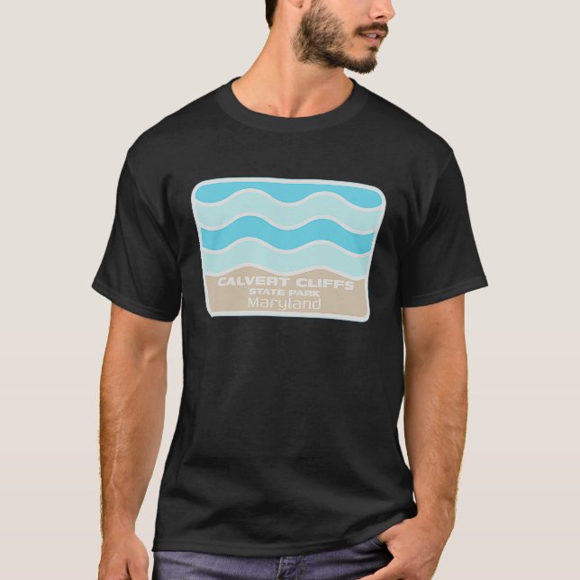 Camiseta Calvert Cliffs State Park Maryland Beach Vacacione (Anverso)