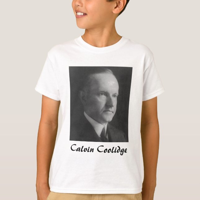 Camiseta Calvin Coolidge (Anverso)