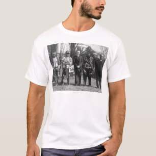 Camiseta Calvin Coolidge con la fotografía de los indios d