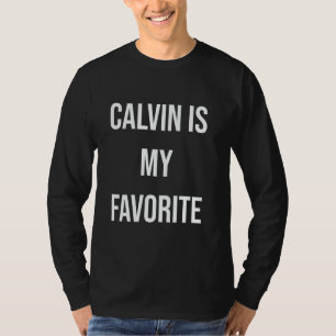 Camiseta Calvin Es Mi Favorito