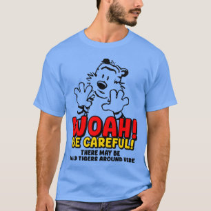 Camiseta Calvin Hobbes Wildigers vintage en español