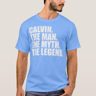 Camiseta CalvinCalvin Nombre Calvin a su nombre