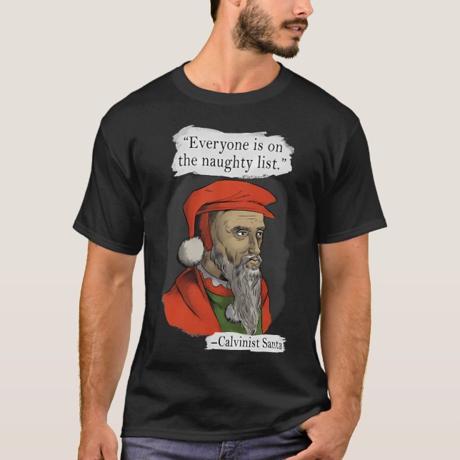 Camiseta Calvinista Santa Cita (Anverso)