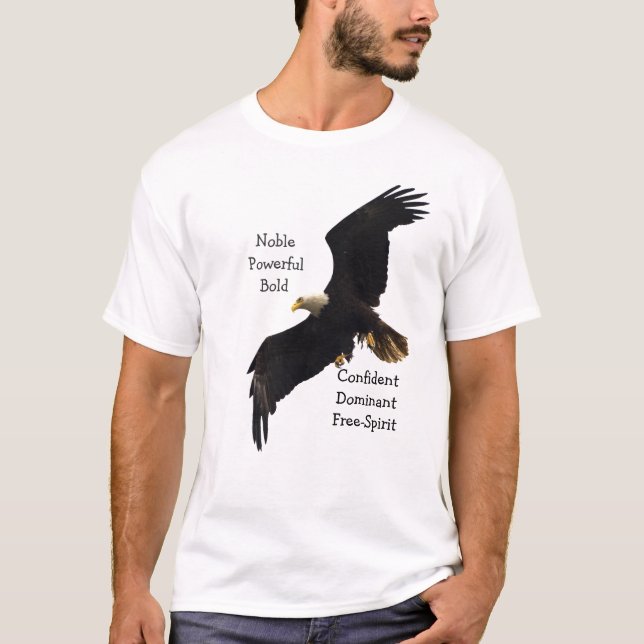 Camiseta Calvo Eagle Wildlife-lover T-Shirt (Anverso)