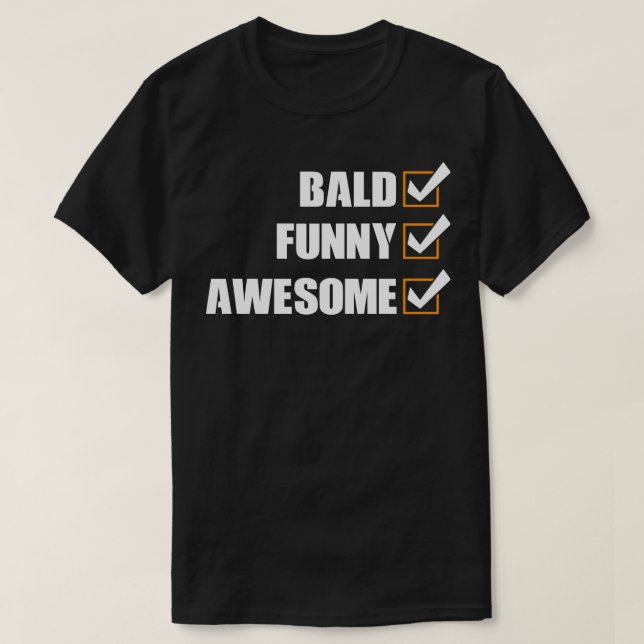 Camiseta Calvo Funny Awesome (Diseño del anverso)