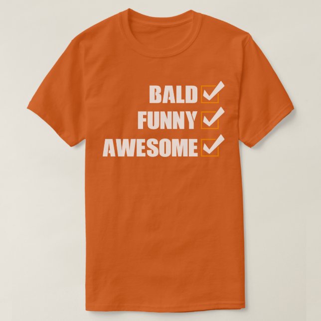 Camiseta Calvo Funny Awesome (Diseño del anverso)
