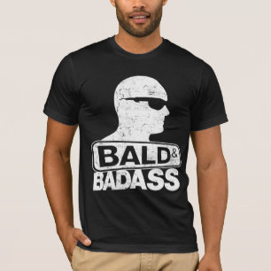 Camiseta calvo y badass